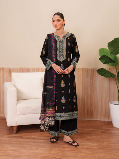 Heavy Embroidered Dhanak Winter suit